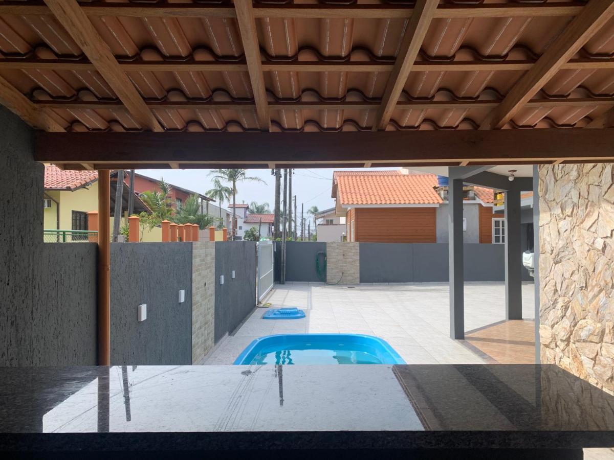 Casa De Temporada No Sul Da Ilha Com Piscina Vila Florianópolis Exterior foto
