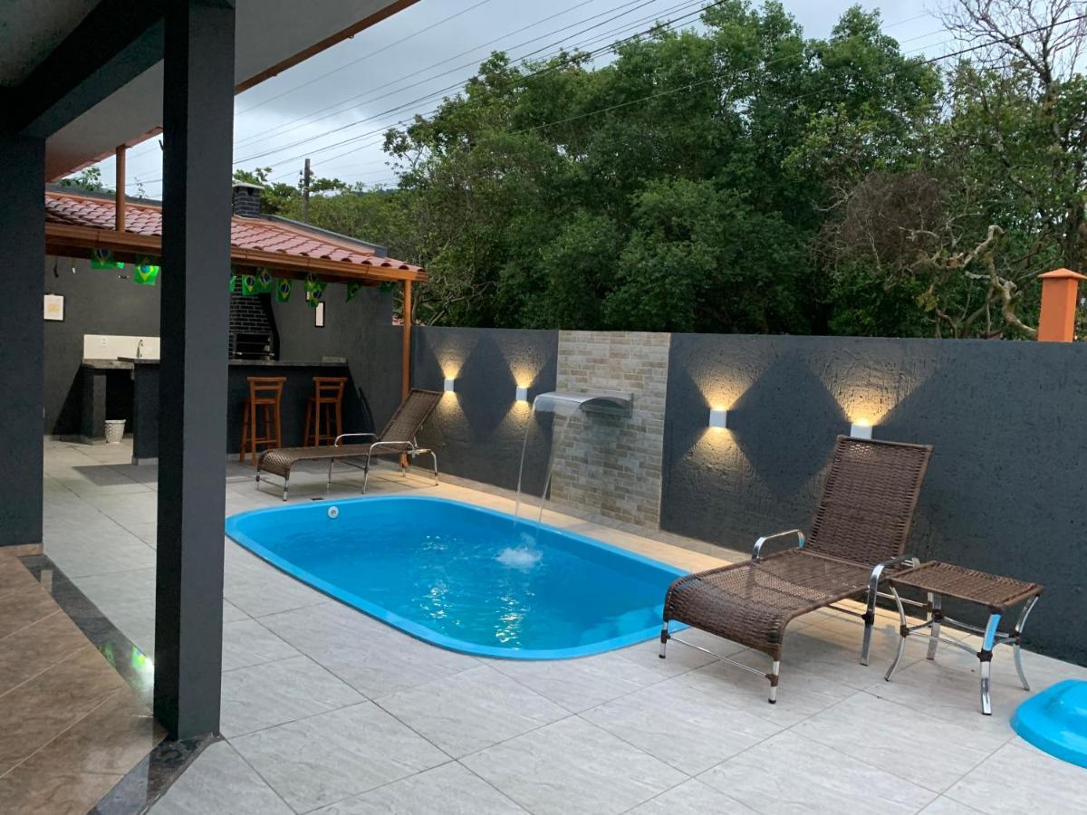 Casa De Temporada No Sul Da Ilha Com Piscina Vila Florianópolis Exterior foto